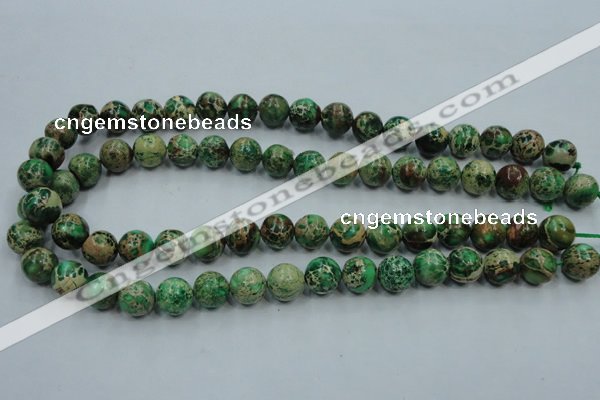 CSE222 15.5 inches 16mm round dyed natural sea sediment jasper beads