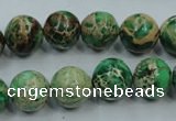 CSE223 15.5 inches 18mm round dyed natural sea sediment jasper beads