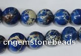 CSE300 15.5 inches 8mm - 18mm round dyed sea sediment jasper beads