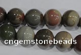 CSE5205 15.5 inches 14mm round sea sediment jasper beads wholesale
