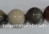 CSE5208 15.5 inches 20mm round sea sediment jasper beads wholesale