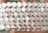 CSE613 15 inches 10mm round selenite gemstone beads