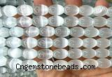 CSE646 15 inches 10*14mm rice selenite beads wholesale