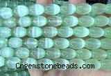 CSE676 15 inches 10*14mm rice selenite beads wholesale