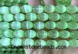 CSE686 15 inches 10*14mm rice selenite beads wholesale