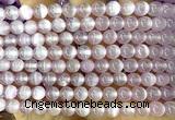 CSE690 15 inches 6mm round selenite beads wholesale