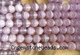 CSE691 15 inches 8mm round selenite beads wholesale