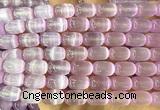 CSE698 15 inches 8*12mm drum selenite beads wholesale
