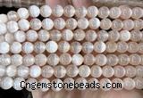 CSE720 15 inches 6mm round selenite beads wholesale