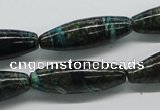 CSG07 15.5 inches 10*30mm rice long spar gemstone beads wholesale