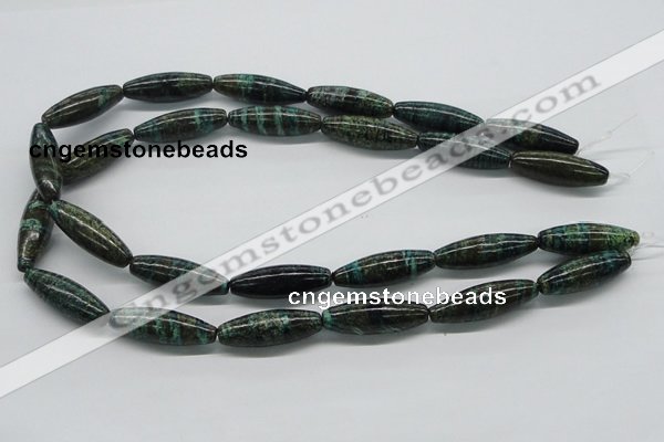 CSG07 15.5 inches 10*30mm rice long spar gemstone beads wholesale