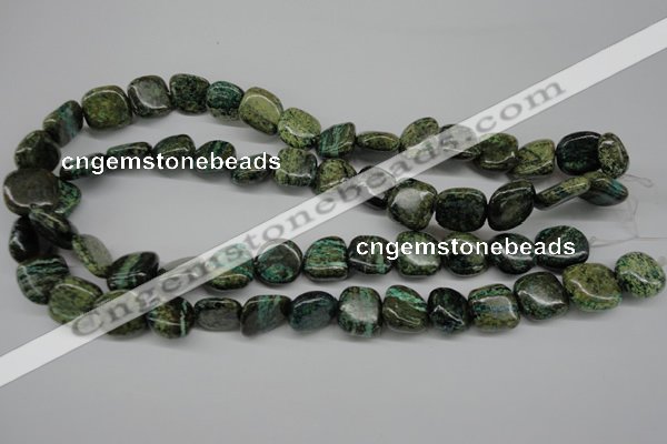 CSG34 15.5 inches 14*14mm freeform long spar gemstone beads