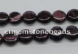 CSG55 15.5 inches 10mm flat round long spar gemstone beads wholesale