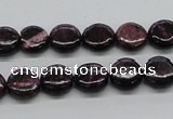 CSG55 15.5 inches 10mm flat round long spar gemstone beads wholesale