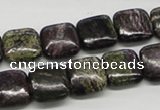 CSG58 15.5 inches 10*10mm square long spar gemstone beads wholesale