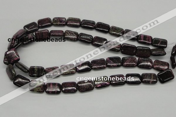 CSG61 15.5 inches 13*18mm rectangle long spar gemstone beads wholesale