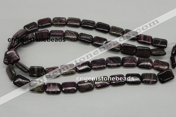 CSG61 15.5 inches 13*18mm rectangle long spar gemstone beads wholesale