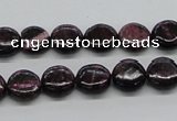 CSG63 15.5 inches 8mm flat round long spar gemstone beads wholesale