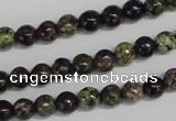 CSG65 15.5 inches 4mm round long spar gemstone beads wholesale
