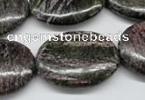 CSG76 15.5 inches 22*30mm oval long spar gemstone beads wholesale