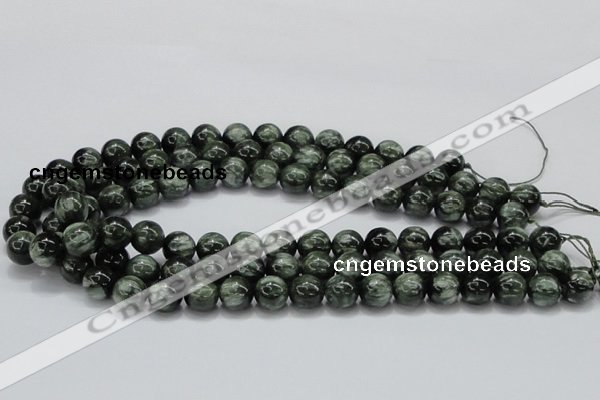 CSH03 15.5 inches 10mm round natural seraphinite gemstone beads