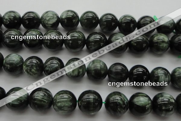 CSH205 15.5 inches 14mm round AA grade natural seraphinite beads