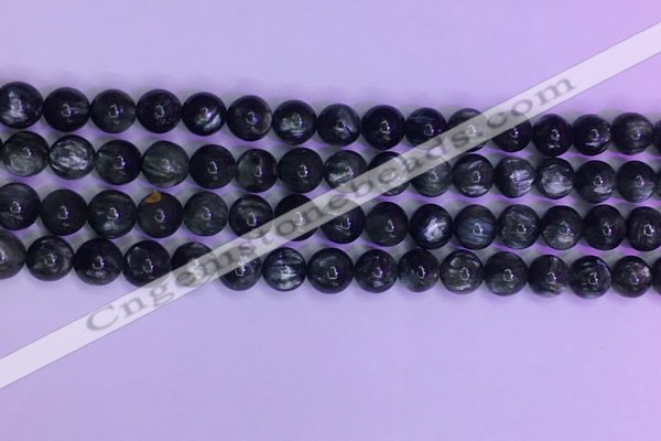 CSH211 15.5 inches 6.8mm - 7mm round natural seraphinite beads