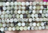 CSJ301 15.5 inches 6mm round serpentine new jade beads wholesale