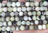 CSJ302 15.5 inches 8mm round serpentine new jade beads wholesale