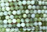 CSJ330 15 inches 4mm round Xiuyu jade beads wholesale
