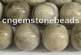 CSL153 15.5 inches 10mm round 

sliver leaf jasper beads wholesale