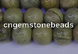 CSL204 15.5 inches 12mm round silver leaf jasper beads wholesale