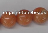 CSM08 15.5 inches 18mm round salmon stone beads wholesale