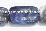 CSO07 A grade 15.5 inches 8*12mm rectangle sodalite beads