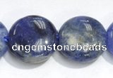 CSO09 15.5 inches A grade 8mm coin sodalite beads wholesale