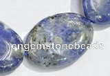 CSO12 15.5 inches 18*25mm oval A grade sodalite beads wholesale