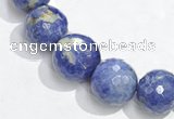 CSO17 6mm faceted round AB grade sodalite beads wholesale