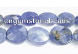 CSO24 6*8mm & 8*10mm A grade faceted oval sodalite beads