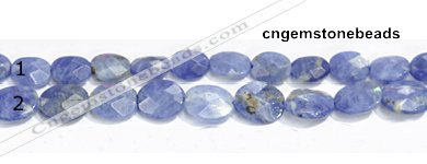 CSO24 6*8mm & 8*10mm A grade faceted oval sodalite beads