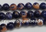 CSO261 15.5 inche 6mm round red sodalite gemstone beads wholesale