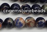 CSO262 15.5 inche 8mm round red sodalite gemstone beads wholesale