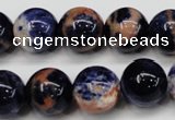 CSO265 15.5 inche 14mm round red sodalite gemstone beads wholesale