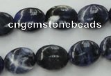 CSO370 15.5 inches 8*10mm oval natural sodalite gemstone beads