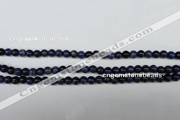 CSO401 15.5 inches 6mm round dyed sodalite gemstone beads