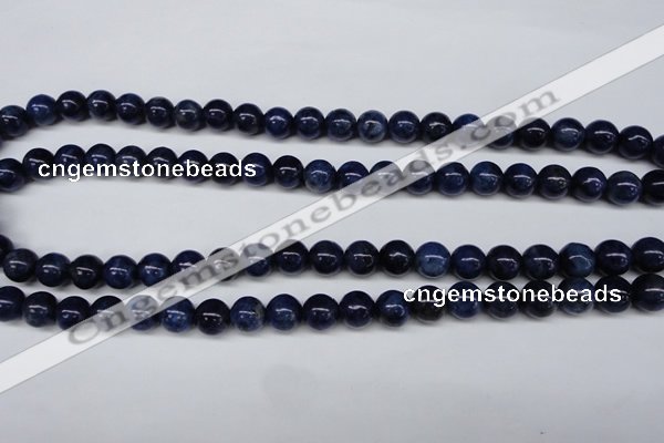 CSO402 15.5 inches 8mm round dyed sodalite gemstone beads