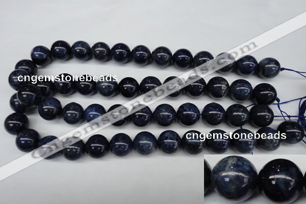 CSO406 15.5 inches 16mm round dyed sodalite gemstone beads