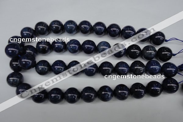 CSO407 15.5 inches 18mm round dyed sodalite gemstone beads