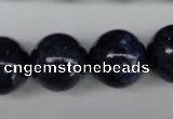 CSO408 15.5 inches 20mm round dyed sodalite gemstone beads