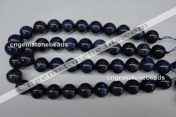 CSO408 15.5 inches 20mm round dyed sodalite gemstone beads