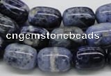 CSO42 15.5 inches 13*18mm egg-shaped sodalite gemstone beads wholesale